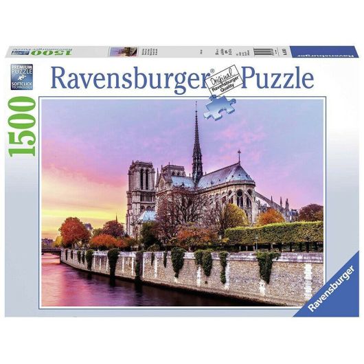 Picturesque Notre Dame Jigsaw Puzzle - 1500 Pieces